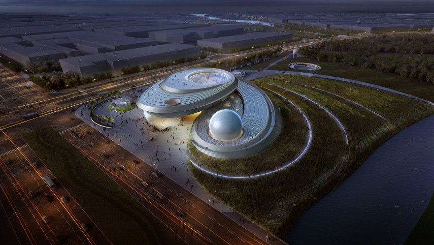 This Architectural Wonder Called The Shanghai Planetarium Will Mesmerise You
