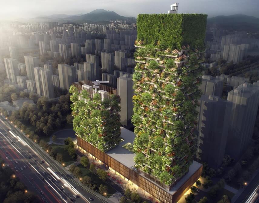 To Battle Pollution, China Is Now Building Vertical Forests